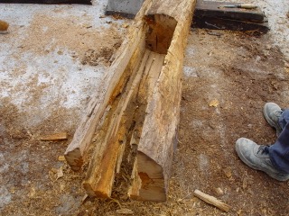 Reconstrucción de estructuras de madera